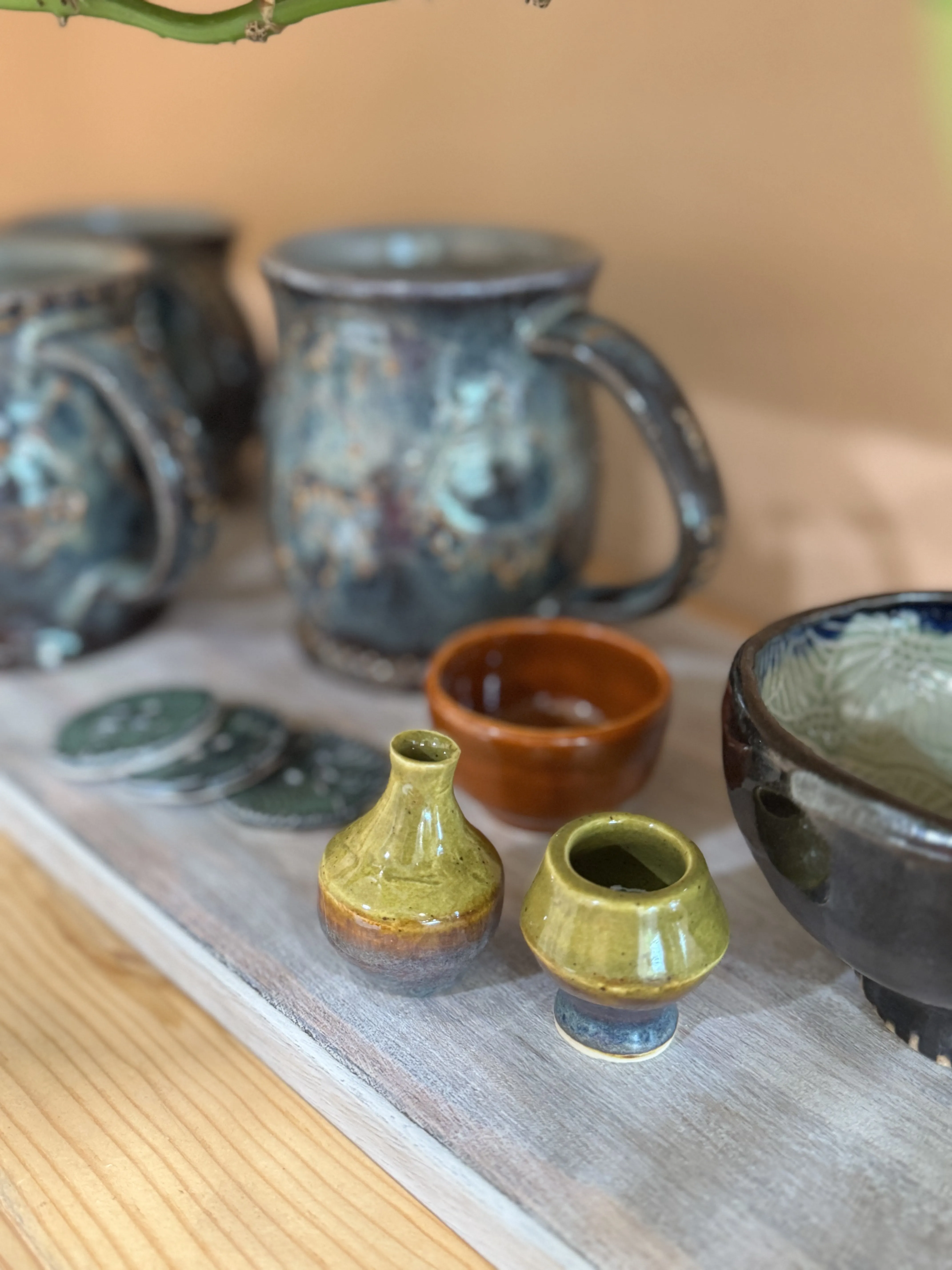 Mini Vessels, Stoneware, glazed, 2026