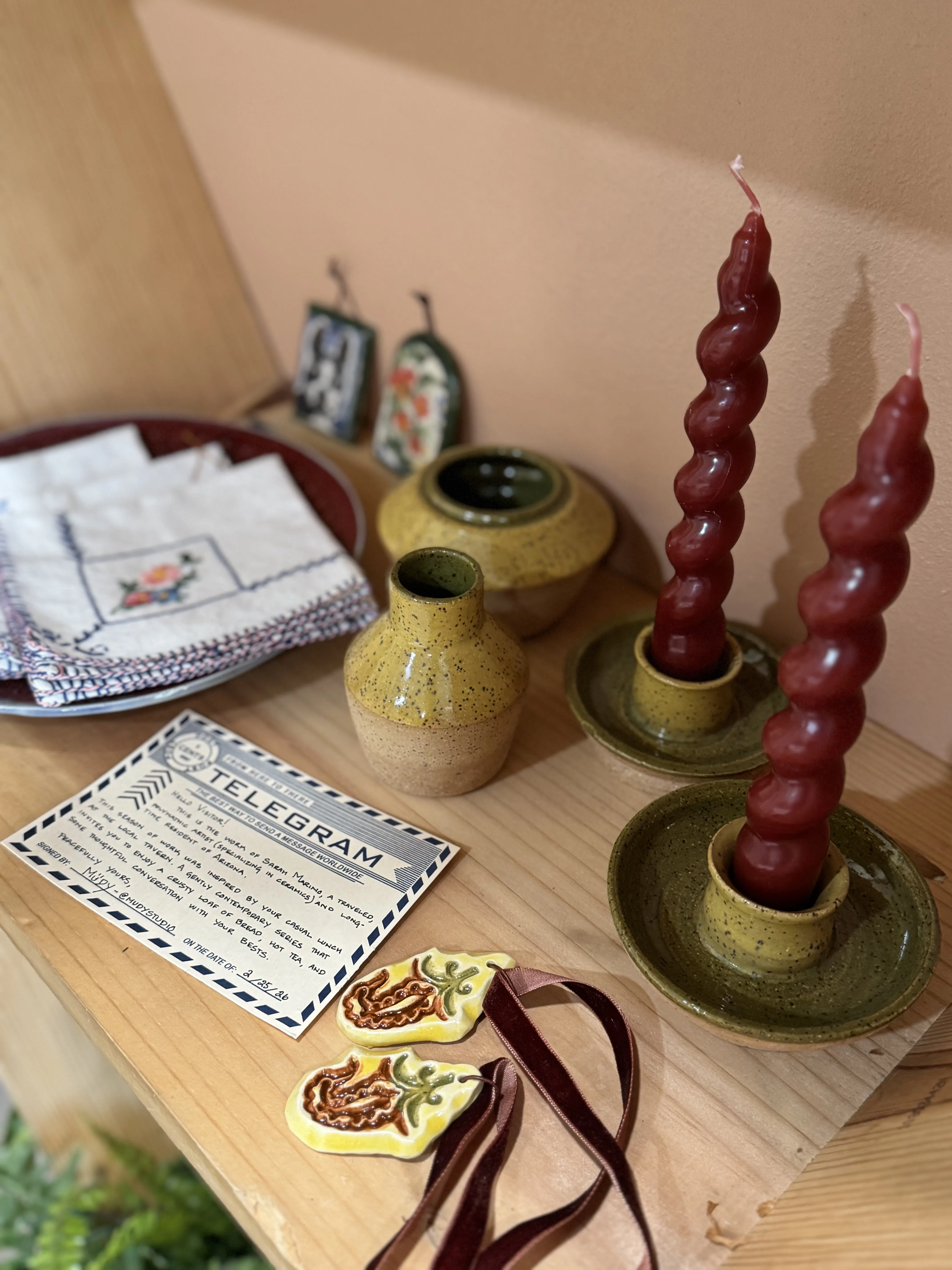 Product Line, Stoneware, glazed, 2026